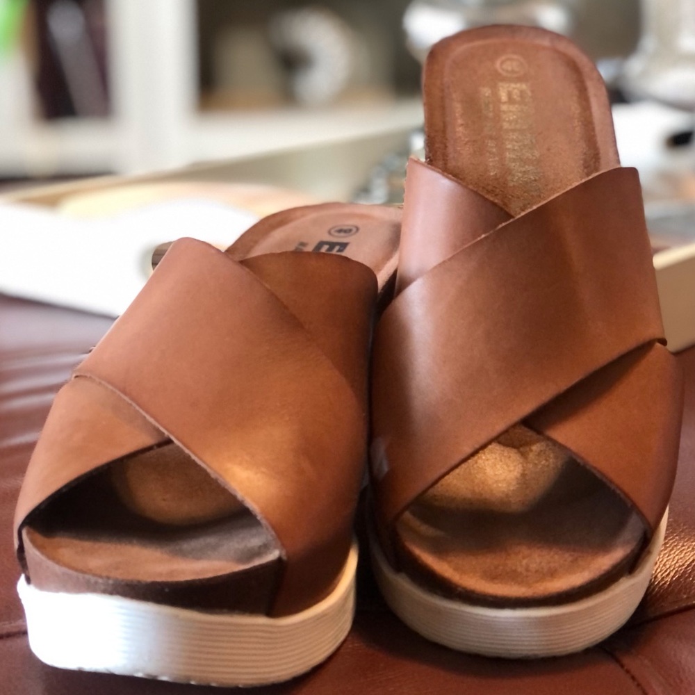 EMMA Platform Wedge Sandals